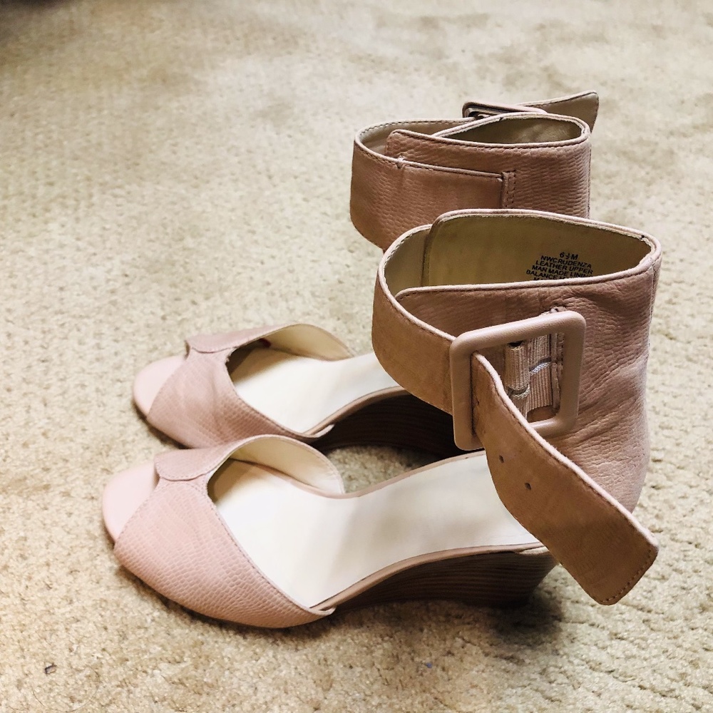 Nine West Wedge Sandals Size US Women 6.5